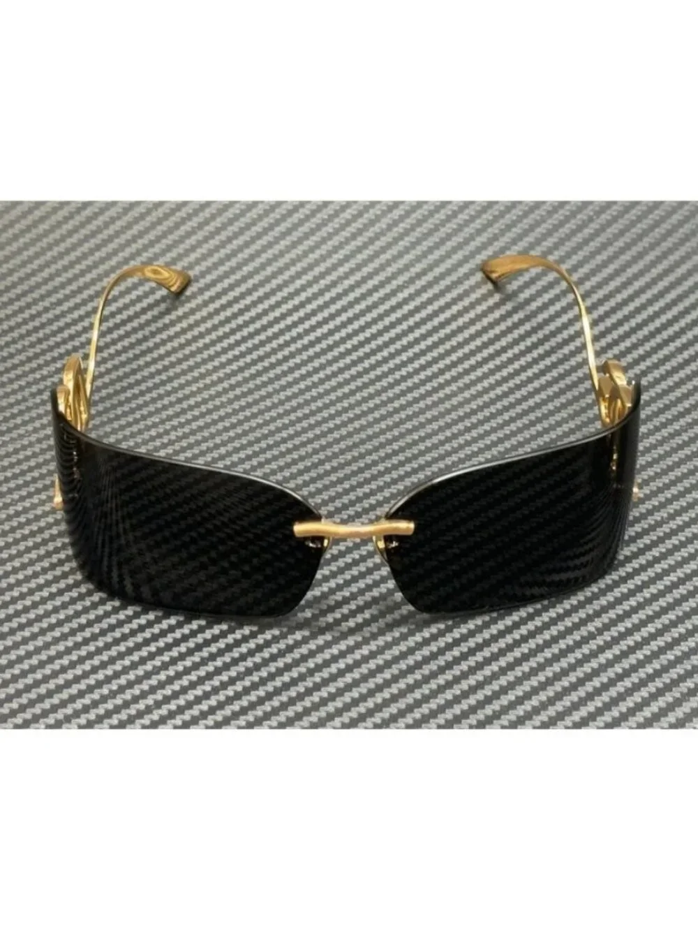 New Dolce & Gabbana Women Gold Sunglasses 79-13-110